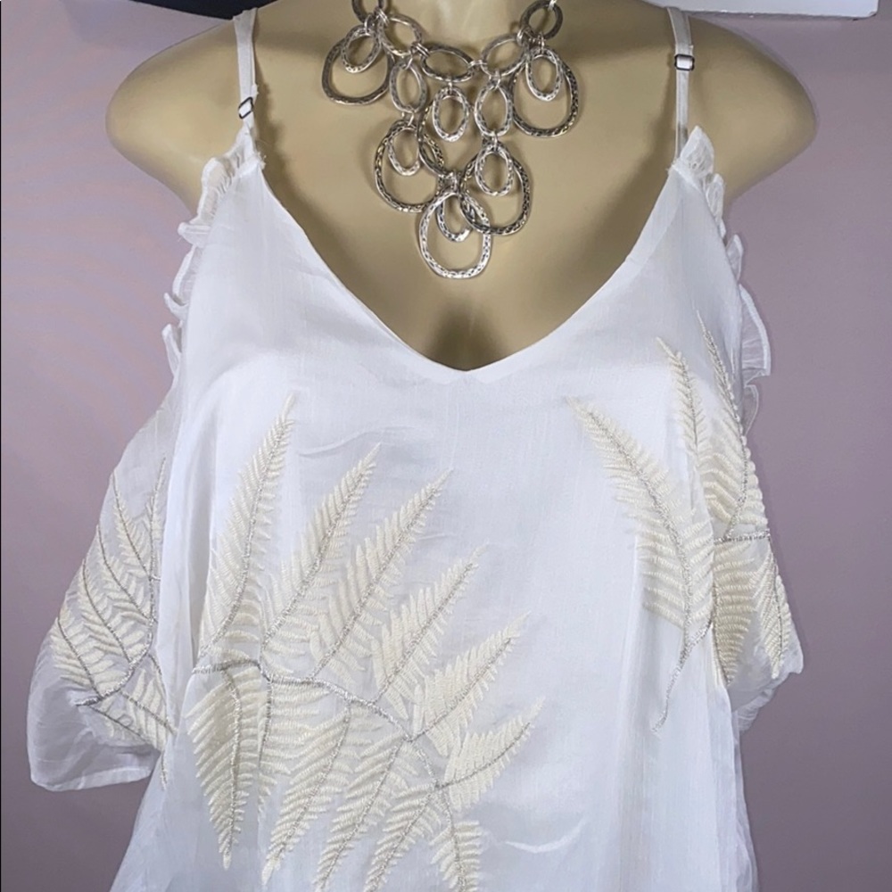 🎁 Gimmicks NWOT Dressy blouse Size XL - Picture 5 of 10